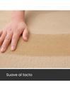 Tapete Beige con Espuma Viscoelástica Confortable de 60cm x 40cm-TP-40255