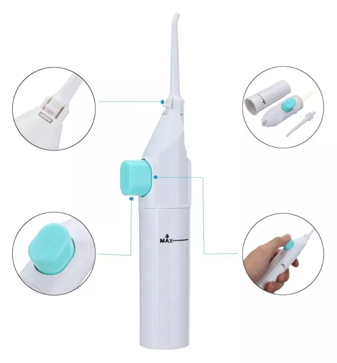 Cepillo irrigador dental para limpieza de dientes / water flosser