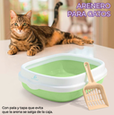 Caja De Arena Para Gatos Mascota Con Pala