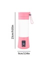 Mini Licuadora Portátil Recargable Usb Rosa-HG-42531