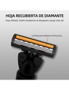 Maquinilla manual de Afeitar para Hombre con Repuesto de 6 Rastrillos con 12 Cuchillas en total-SYB-41454