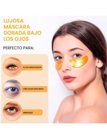 Mascarilla para los Ojos Hinchados, Ojeras Negras, Bolsas Bajo los Ojos Incluye 20 pares-SYB-39781