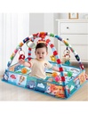 Gimnasio para bebe + Piscina De Pelotas para Bebes-JU-42460