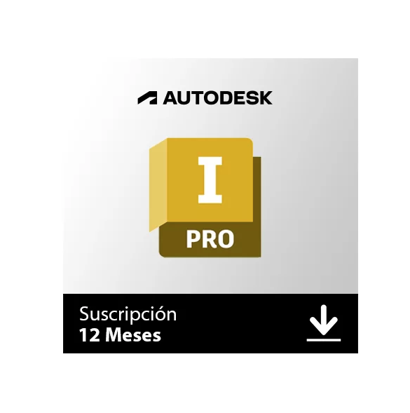 Licencia digital para descarga de Autodesk Inventor 2023, 1 Año – Suscripción Digital