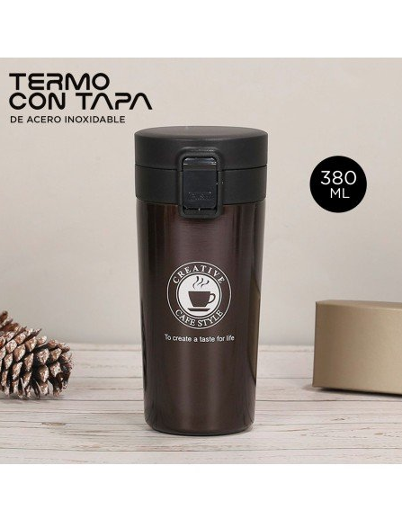 Vaso térmico con tapa de 380Ml-TM-41944