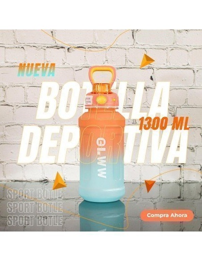 [BT-40501] Botella de Agua Deportiva Gimnasio, Oficina, Camping 1300 ml-BT-40501